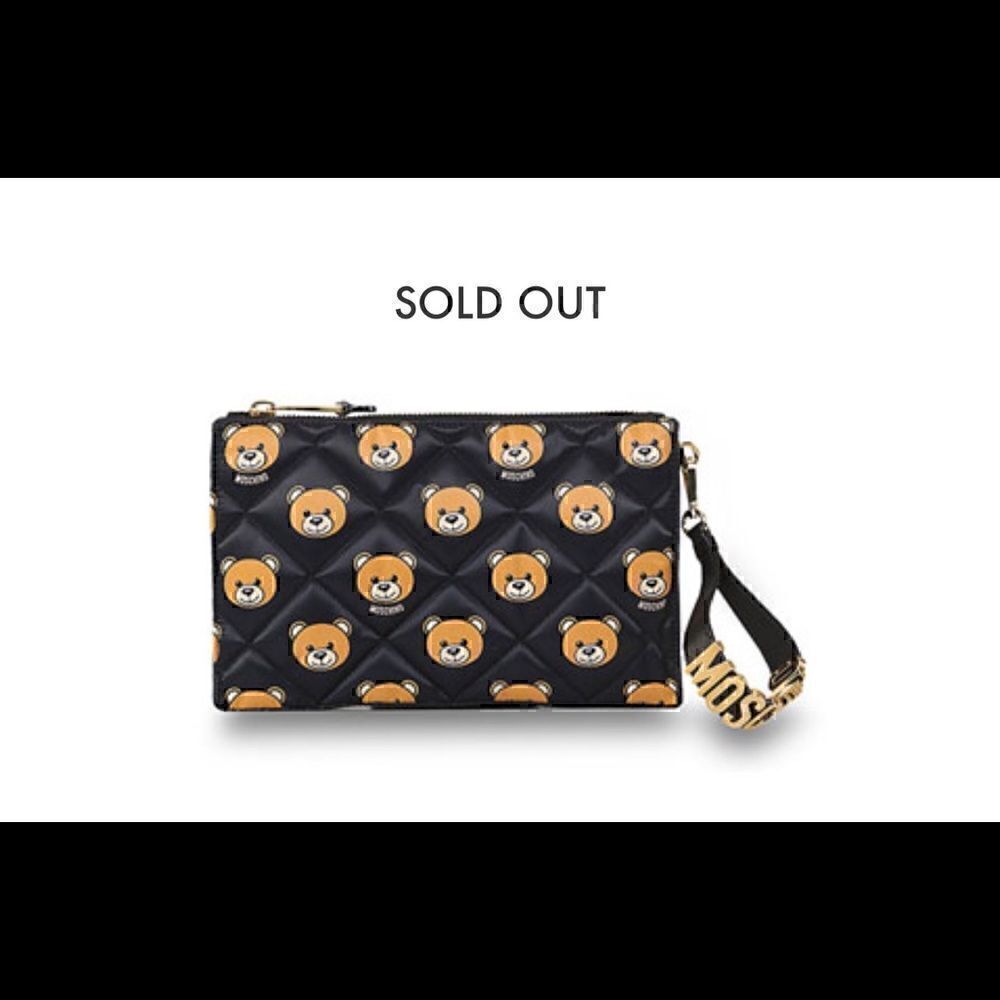 Moschino  Clutch Bag Wrislet - Picture 2 of 13